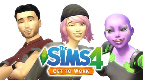 Lets Play The Sims 4 Get To Work — Part One — Cas Youtube