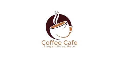 Coffee Cafe Logo Design By Ikalvi Codester