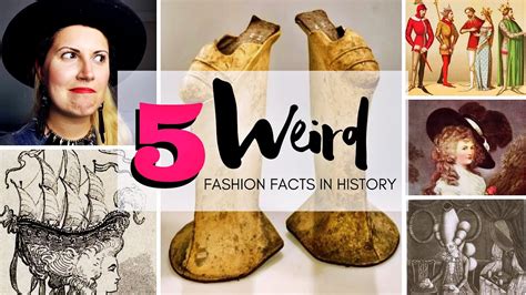 5 Weird Fashion Trends In History Strange Fashion Facts Youtube