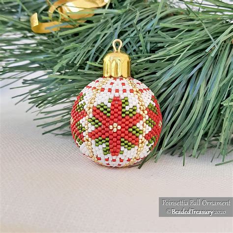 Seed Bead Christmas Ornament Patterns