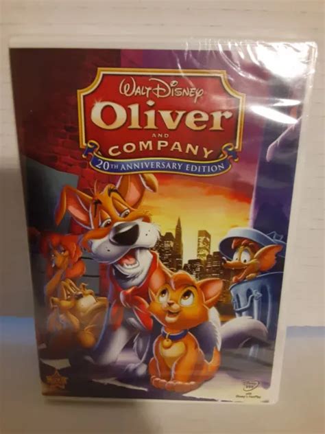 Disneys Oliver And Company 20th Anniversary Edition Dvd New 10