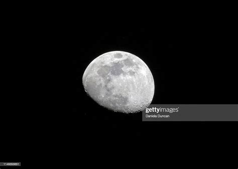 Waxing Gibbous Moon High Res Stock Photo Getty Images