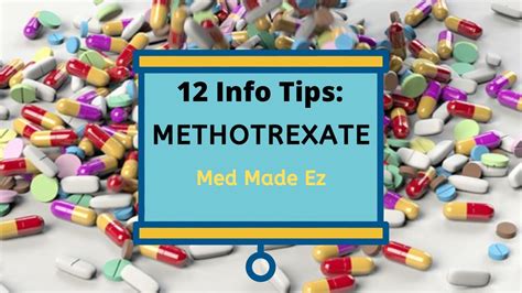 12 Info Tips About Medication Methotrexate Youtube