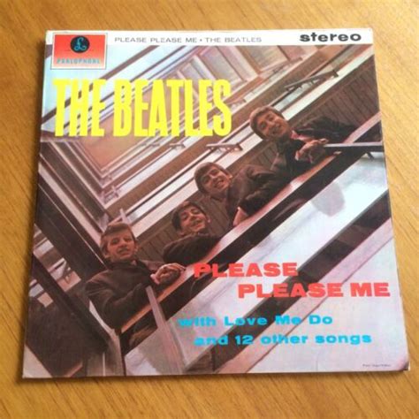 Vinyl Lp The Beatles Please Please Me 1963 Uk