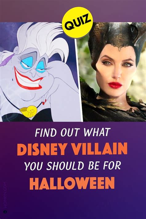 Answer Some Qs Find Out What Disney Villain You Should Be For Halloween Disney Villains