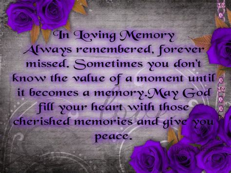 In Loving Memoryalways Remembered Forever Missed Sometimes You Don