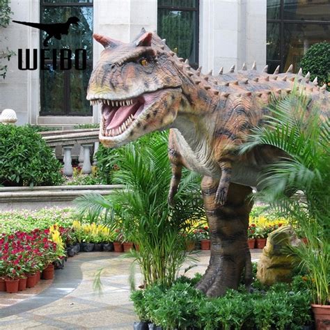 buy waterproof 3d dino model outdoor animatronic dinosaur for sale from zigong weibodino culture