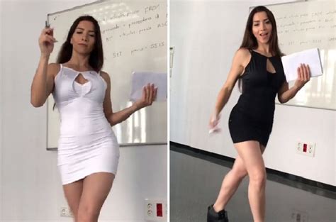 sexy maestra baila a sus alumnos para que aprendan mas 18