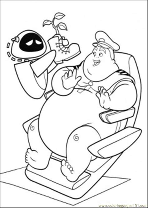 Wall E And Eve Coloring Pages At Free Printable