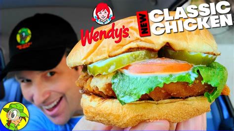 Wendys® New Classic Chicken Sandwich Review 👧🐔🥒 ⎮ Peep This Out 🕵️‍♂️