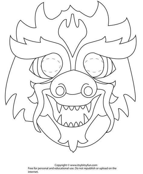 Cut out the shape and use it for coloring, crafts, stencils, and more. Girl Scouts Chinese New Year Celebration. Year of the ...
