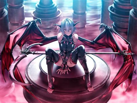 Anime Succubus Wallpapers Wallpaper Cave