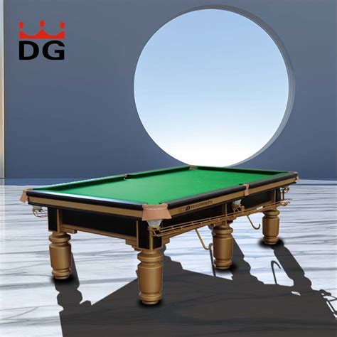 Billiard Factory Directly Selling Professional Full Size Slate Bed Snooker Pool Table 12ft