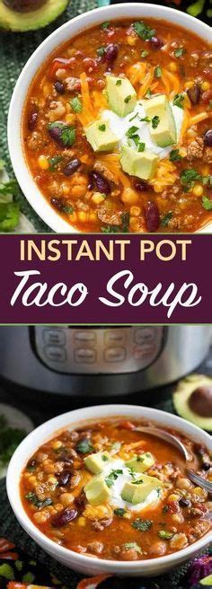 Instant pot duo crisp parmesan & lemon roast chicken. Instant Pot Taco Soup is a delicious and hearty soup made ...