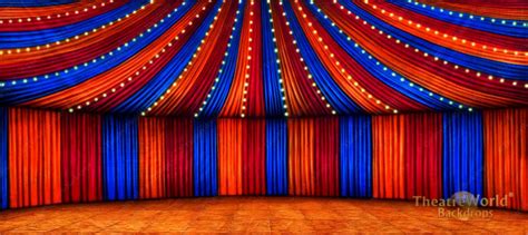tente de cirque backdrop rentals theatreworld® backdrops
