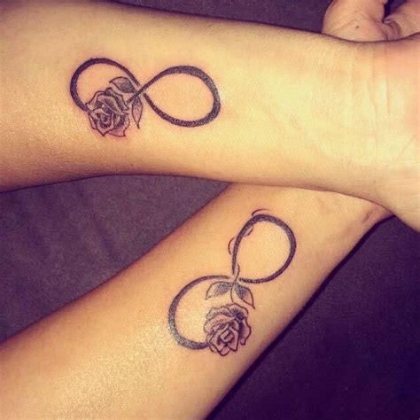 Matching Rose Infinity Tattoos Venice Tattoo Art Designs