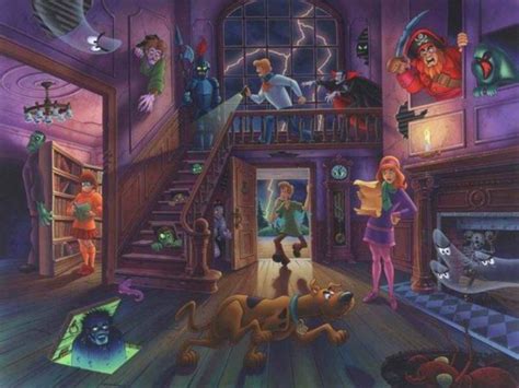 Scoobys Hounted Mansion Scooby Doo Wallpaper 26570526 Fanpop