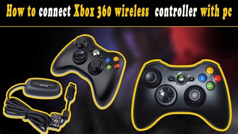 How To Connect Xbox 360 Wireless Controller To Pc Connect Xbox 360