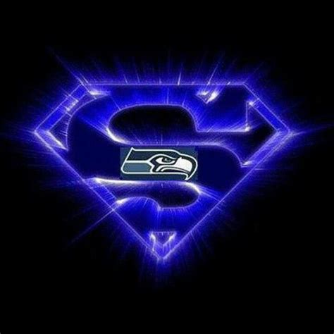 Seahawks Superman Logos