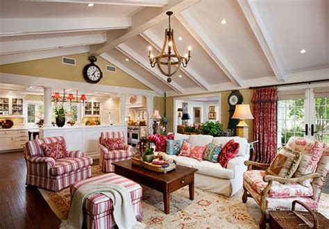 Eclectic Living Room Ideas With Country Furniture