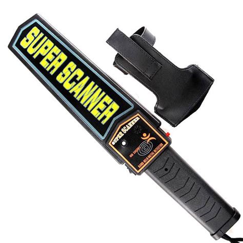 Professional Hand Held Metal Detector Guard Security Wand With