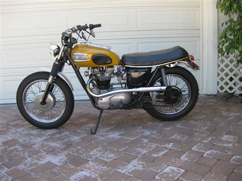 1965 Triumph Tr6sc Motorcycle Vintage Classic And Rare 650cc