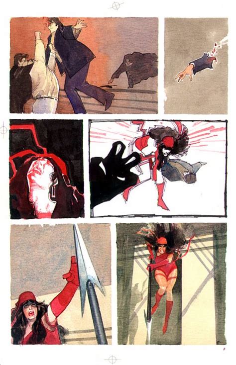 Elektra Assassin 8 Page 9 In Daryl Kuxhouses Marvel Pages Comic
