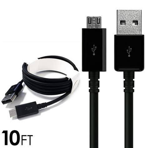 Micro Usb Cable Freedomtech Extra Long Android Charger Cable 10ft