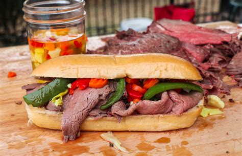 Chicago Italian Beef Sandwich Recipe On The Grill