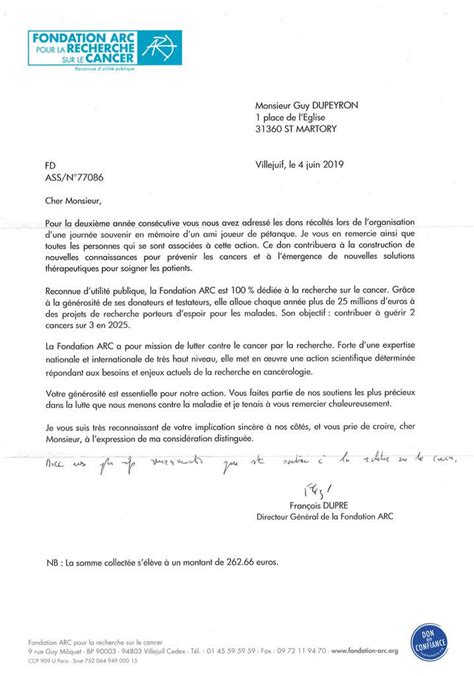 Exemple De Lettre De Remerciement Pour Un Entretien Financial Report