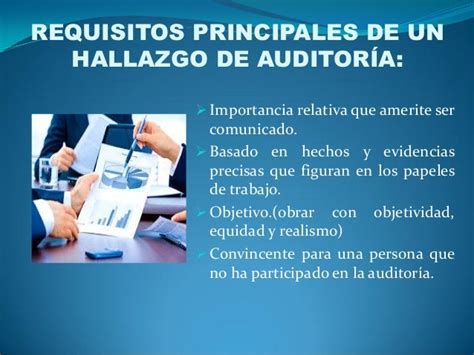 Diapositivas Hallazgos De La Auditoria