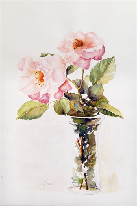 Rose Acquerello Watercolor Tips Watercolour Painting Watercolor