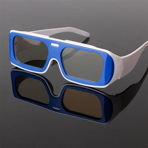 Buy Dual Color Frame Circular For Real 3d Tv Cinema 3d Stereo Glasses From