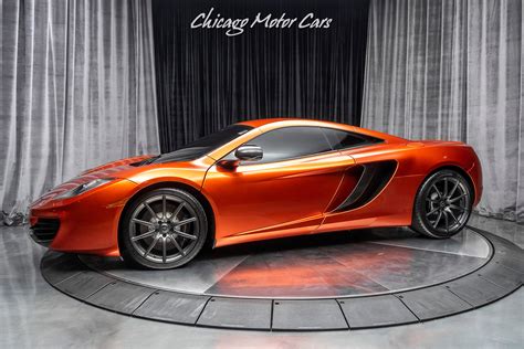 The system, which controls the level of engine intake noise in the cabin depending on the selected powertrain mode, can now be manually adjusted. Used 2013 McLaren MP4-12C Coupe Volcano Orange Carbon ...