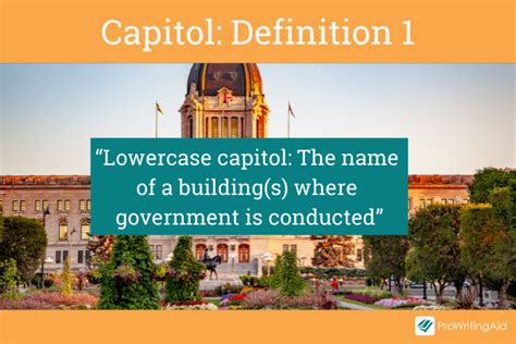 Capital Vs Capitol Whats The Difference Examples