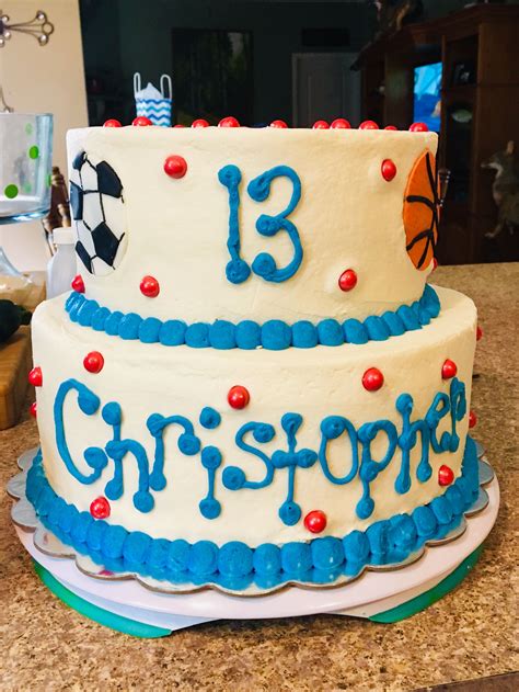 Sports Themed Cake | Sports themed cakes, Cake, Themed cakes