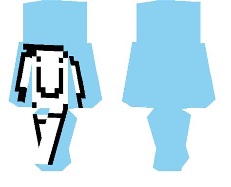 View and download the skin of the minecraft player dream. Baby Blue Dream Skin | Minecraft PE Skins