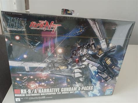 Hg 1144 Narrative Gundam A Packs And C Packs Hobbies And Toys Toys