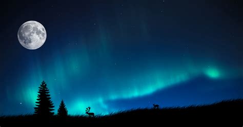 Free Download Blue Aurora Borealis Wallpaper 2000x1049 For Your