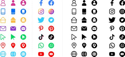 Social Media Logotype Collection Png Png 9266 Free Png Images