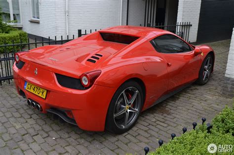 See 45 results for ferrari 458 spider for sale at the best prices, with the cheapest car starting from £134,995. Ferrari 458 Spider - 4 June 2016 - Autogespot