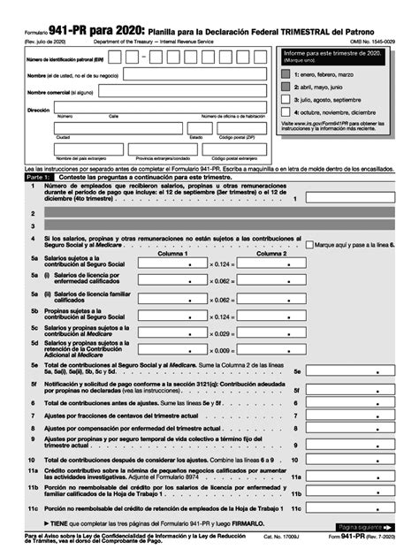 Form 941 Pr Fill Out And Sign Online Dochub