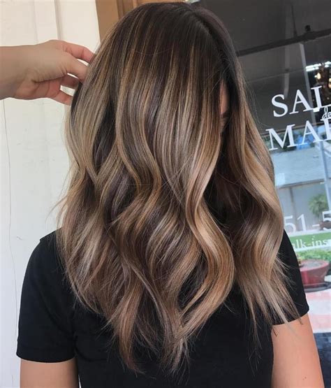 Flattering Balayage Hair Color Ideas For Brunette Balayage Hair