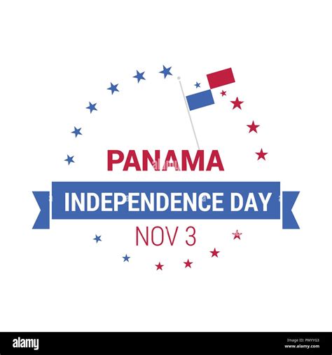 Panama Independence Day Design Vector Stock Vector Image Art Alamy