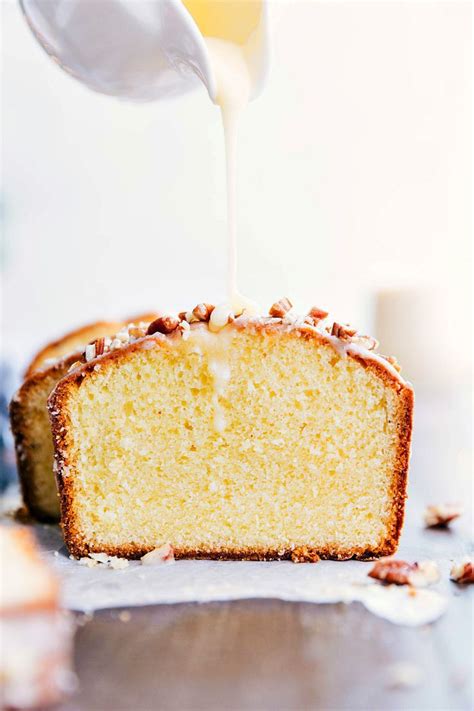 Are you an eggnog lover? Glazed Eggnog Pound Cake is an easy to make tender and ...