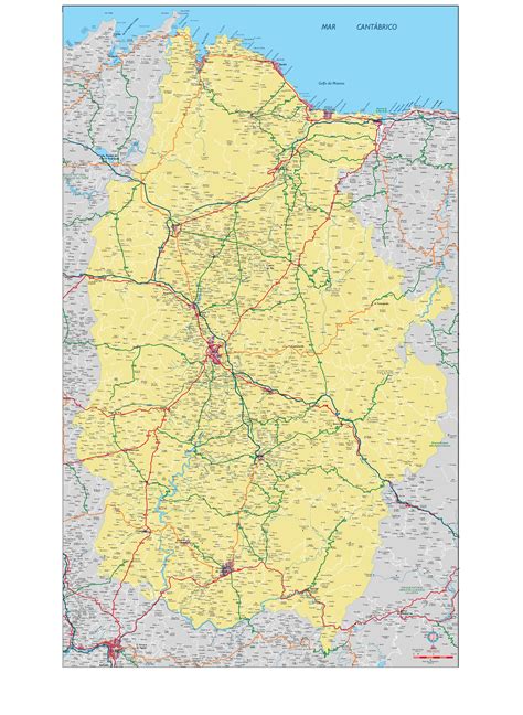 Lugo Mapa Vectorial Illustrator Eps Formato Editable Bc Maps