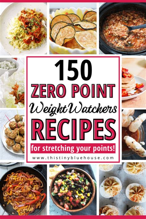 150 Deliciously Easy Zero Point Weight Watchers Meals This Tiny Blue