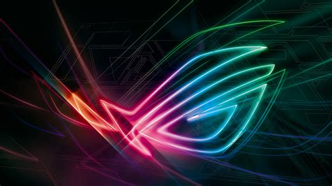 Wallpaper Asus ROG Phone Colorful Android Pie K OS Page
