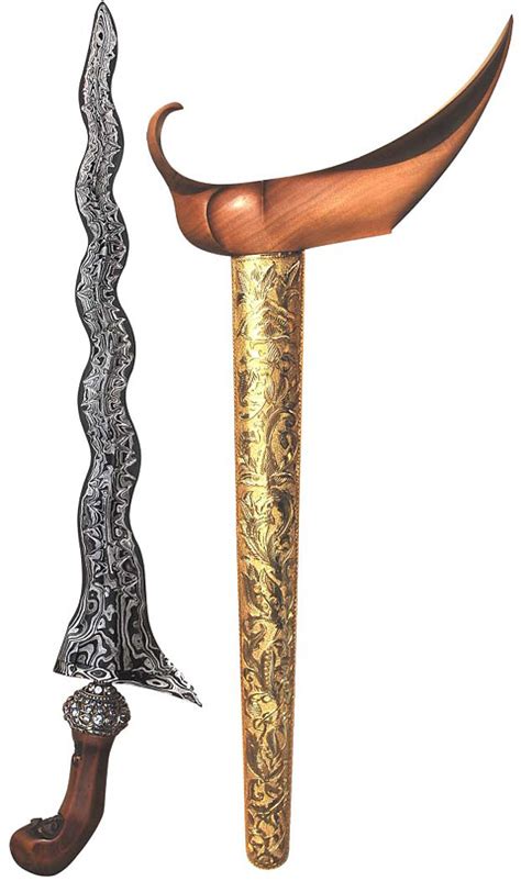 Keris Traditional Weapon Of Java Indonesian Culture