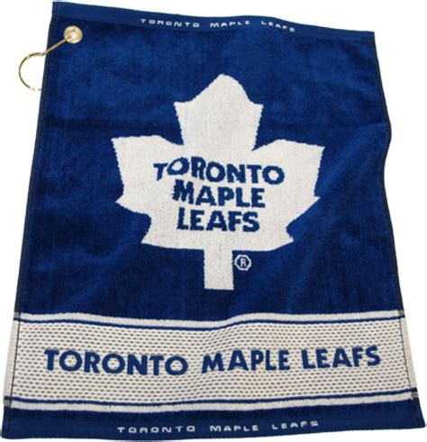 Nhl Toronto Maple Leafs 16 X 19 Woven Terry Golf Towel